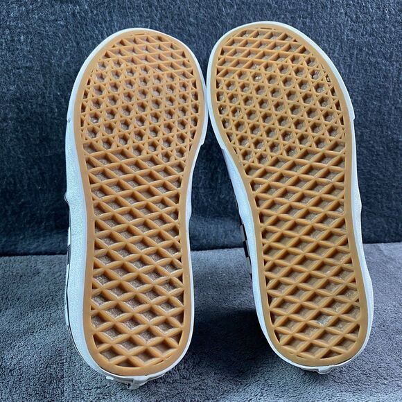 Vans Checkerboard Lace Up Sneakers Check Design Women's Size 6 Kids 4.5 - Picture 12 of 13